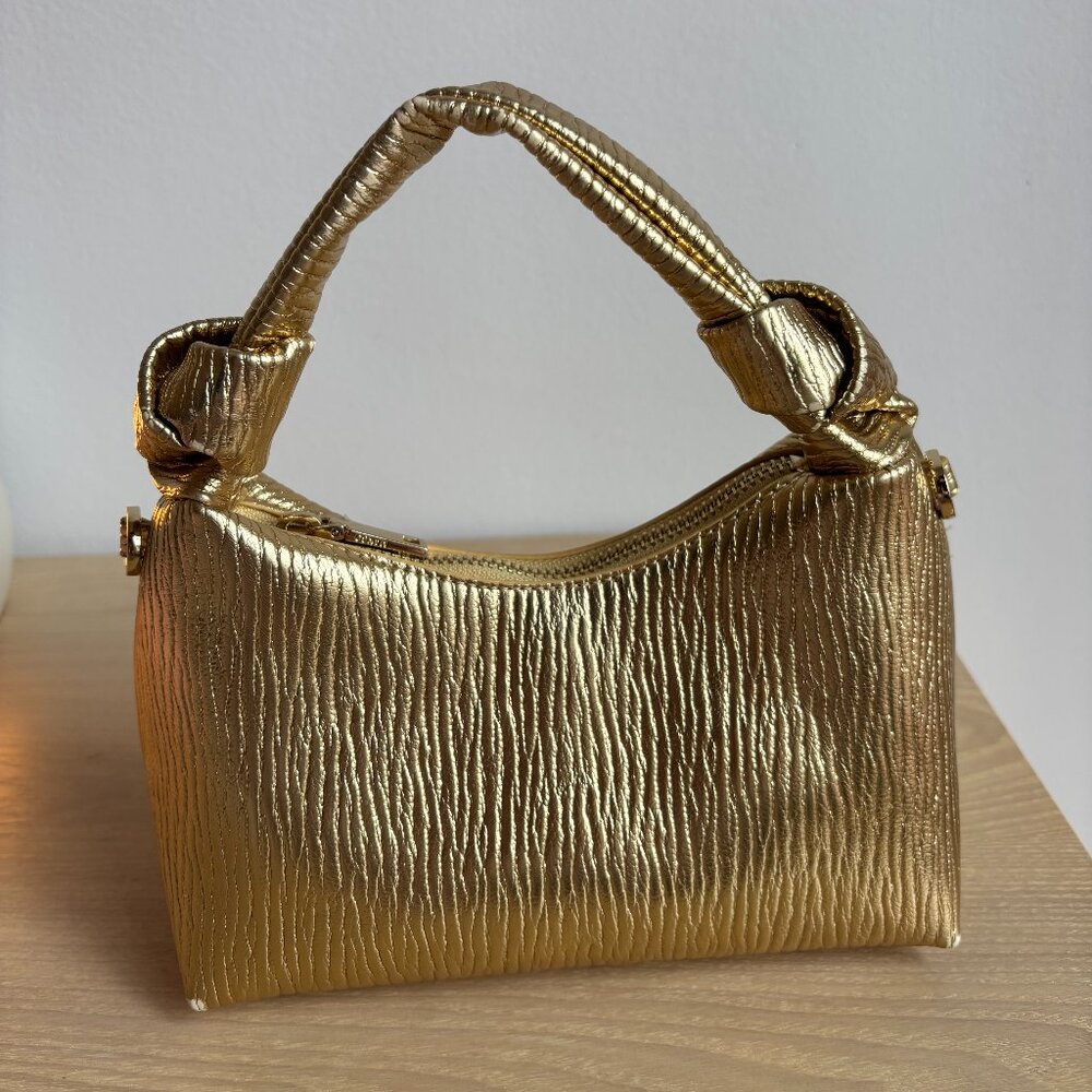 Mango Mini Gold Bag
